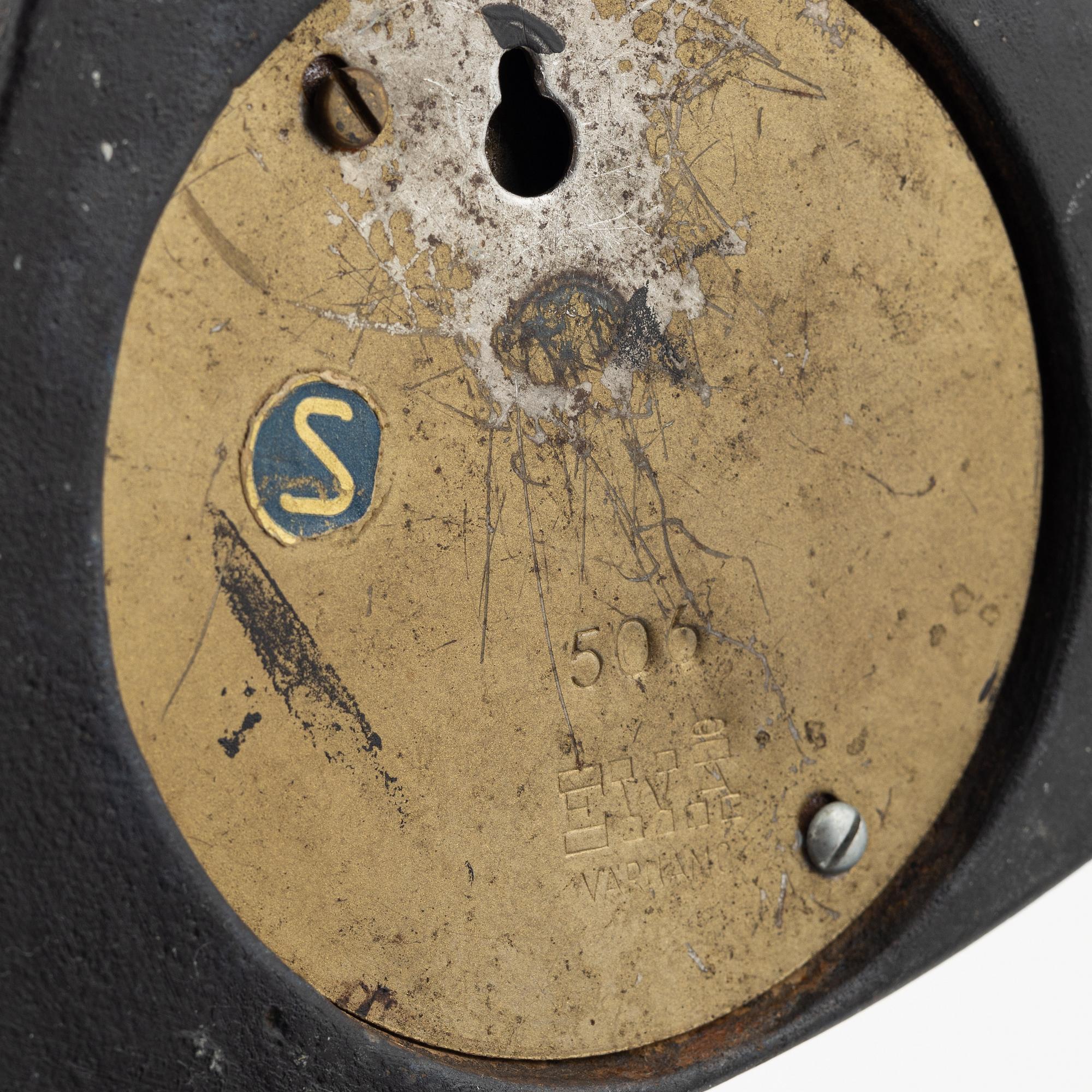 Vägglampor/bordslampor, ett par, modell 506, EWÅ, Värnamo, 1900-talets mitt.