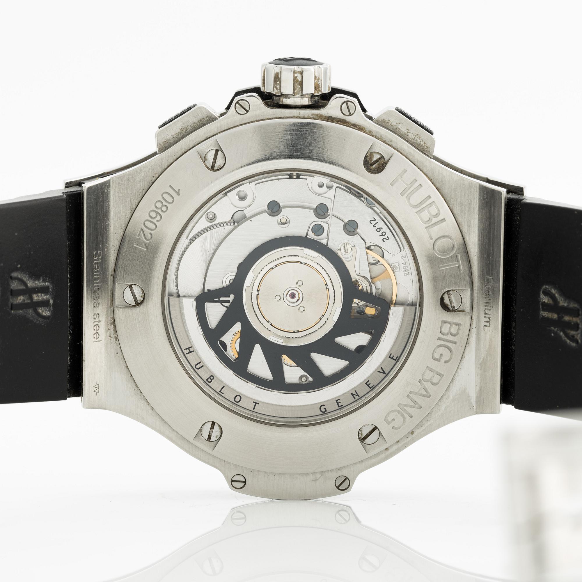 Hublot, Big Bang Steel Ceramic, chronograph, ca 2015.
