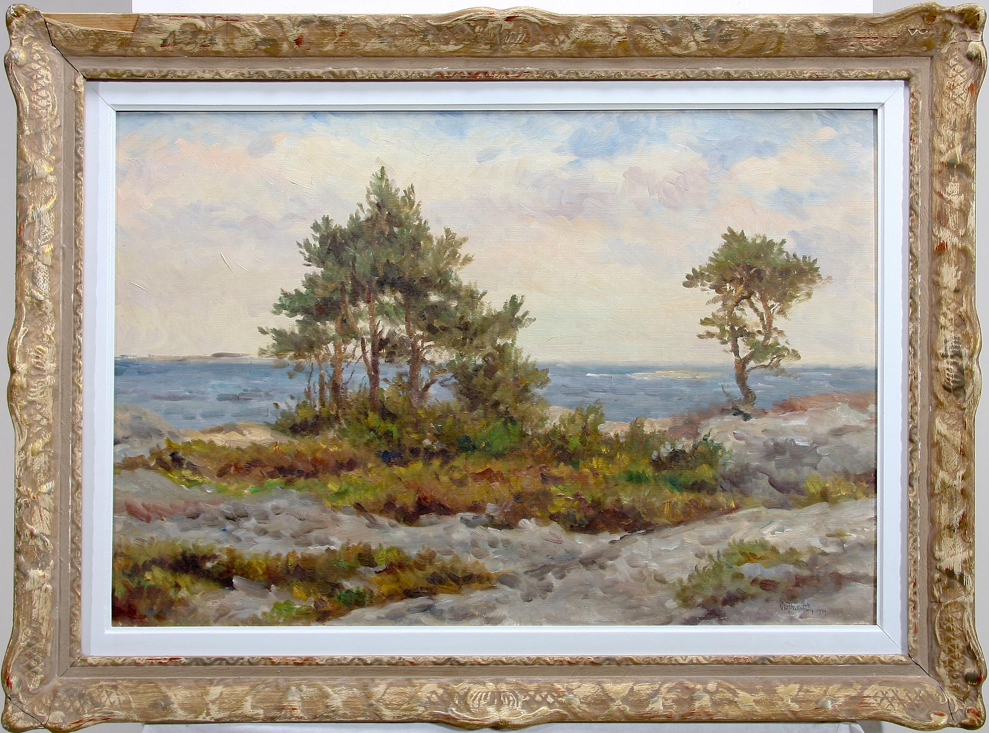 ROLF MELLSTRÖM, olja på pannå, sign o dat 1949.