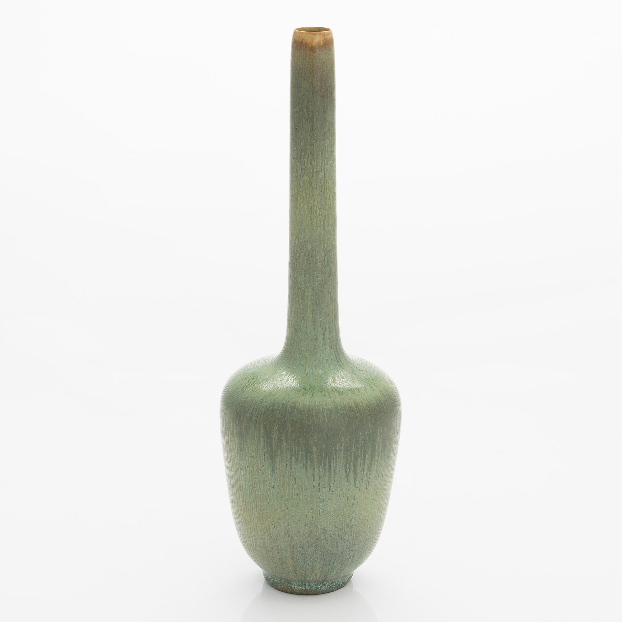 Berndt Friberg, a 1950s vase, signed. Gustavsberg Studio, Sweden, 1955.