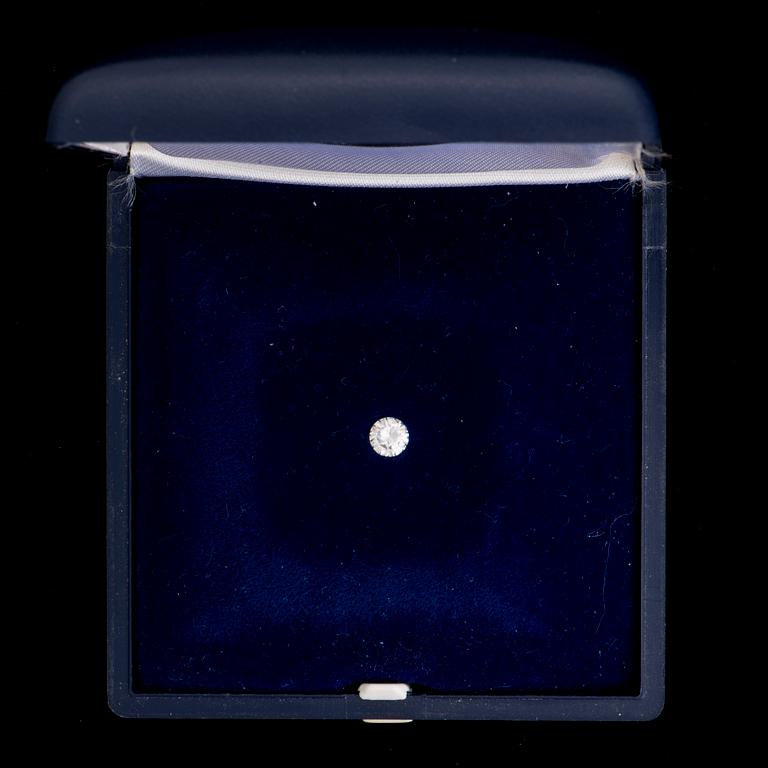 DIAMANT, briljantslipad 0,40 ct F-G (Top Wesselton) / VVS.