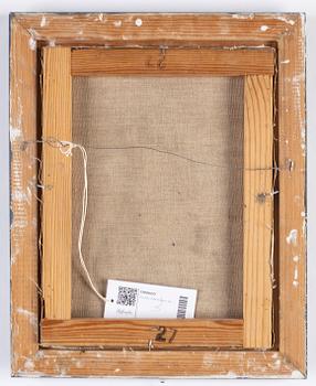 Charlotte Gyllenhammar, oil on canvas, signed and dated -83.