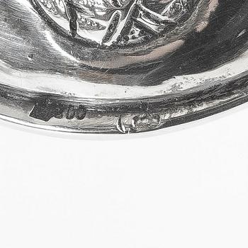 A silver vase, Germany, around the turn of the 20th century.