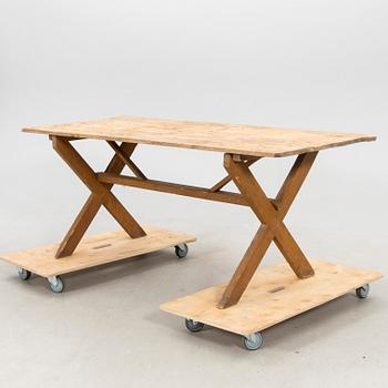 Gateleg table circa 1900.