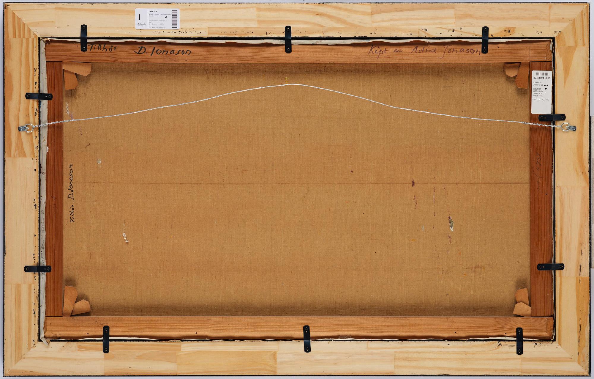 Helmer Osslund, View over the Ångerman River at Granvåg.