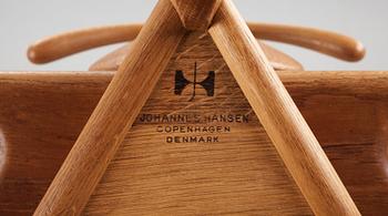 Hans J. Wegner, "Bachelor's chair/ "Jakkens Hvile", Johannes Hansen, Danmark ca 1959.
