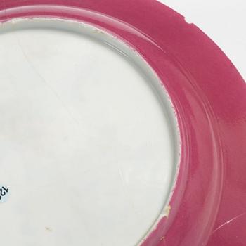 Fat, äggskalsporslin, Kina, Qingdynastin, 1800-tal.