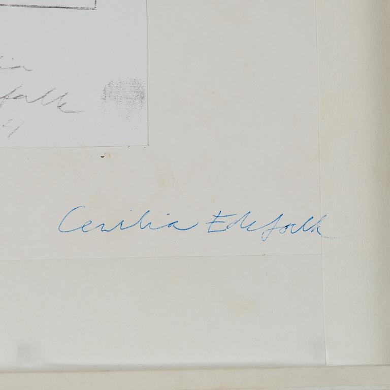 CECILIA EDEFALK, gelatin silver print,  signerad och daterad 2004 a tergo.