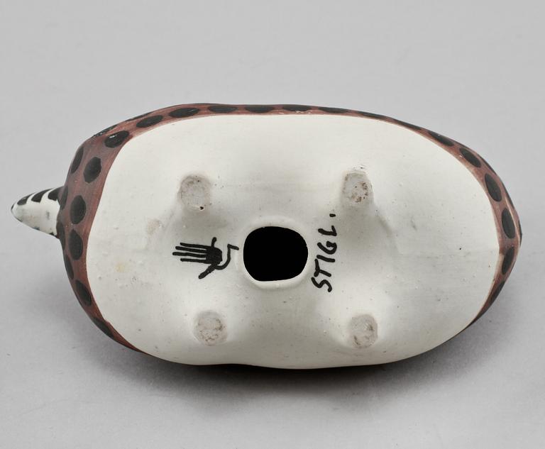 FIGURIN, stengods, "Springare", Stig Lindberg, Gustavsberg, 1952-72.