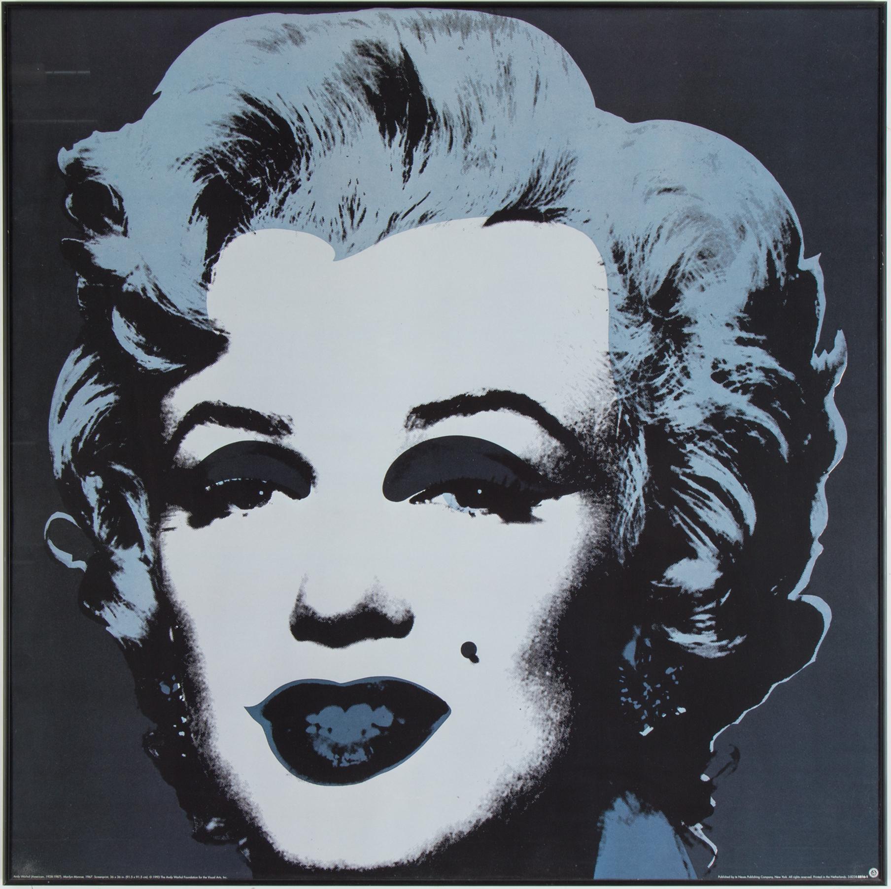 ANDY WARHOL, after, offsetlitografi / poster. The Andy Warhol Foundation, 1995.