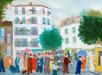 19. Lennart Jirlow, "Parisbild" (Scene from Paris).