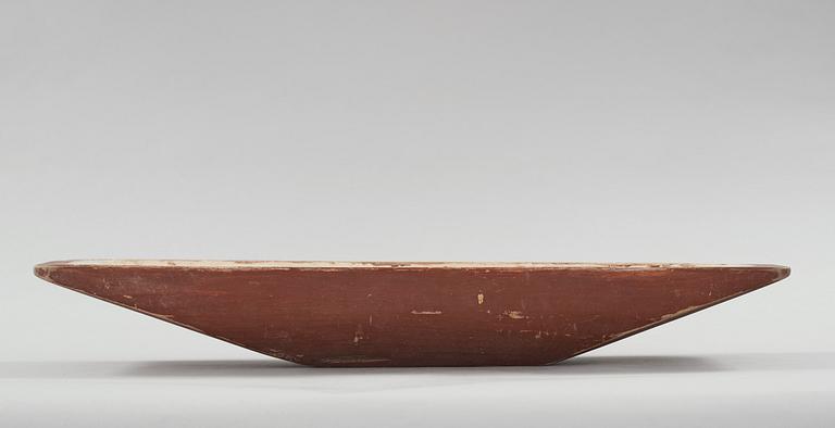 a wooden bowl from the 19th century.