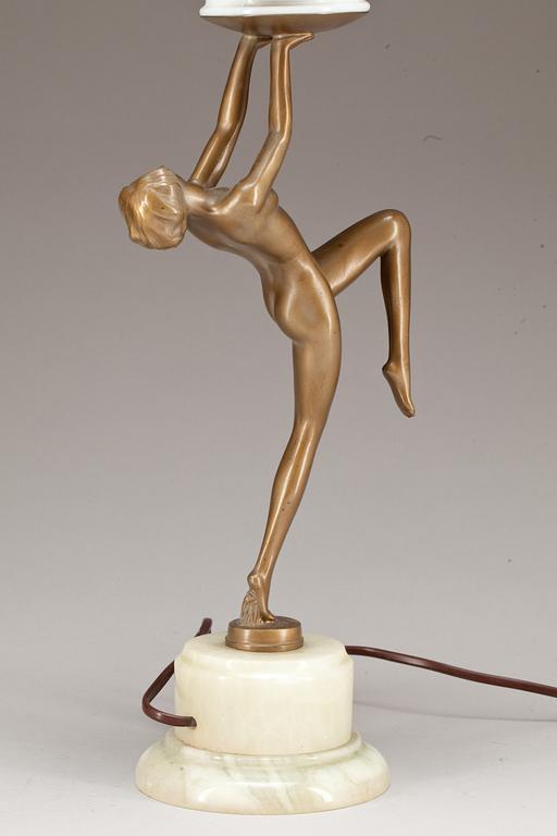 BORDSLAMPA, Art deco, 1900-talets första hälft.