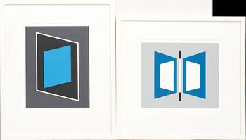 Eric H Olson, "4 serigrafier".