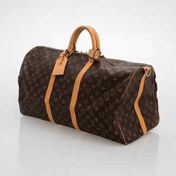 Louis Vuitton, 'Keepall 55 bandoulière', weekend bag.