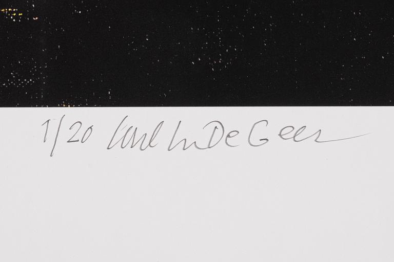 Carl Johan De Geer, "Vad händer?".