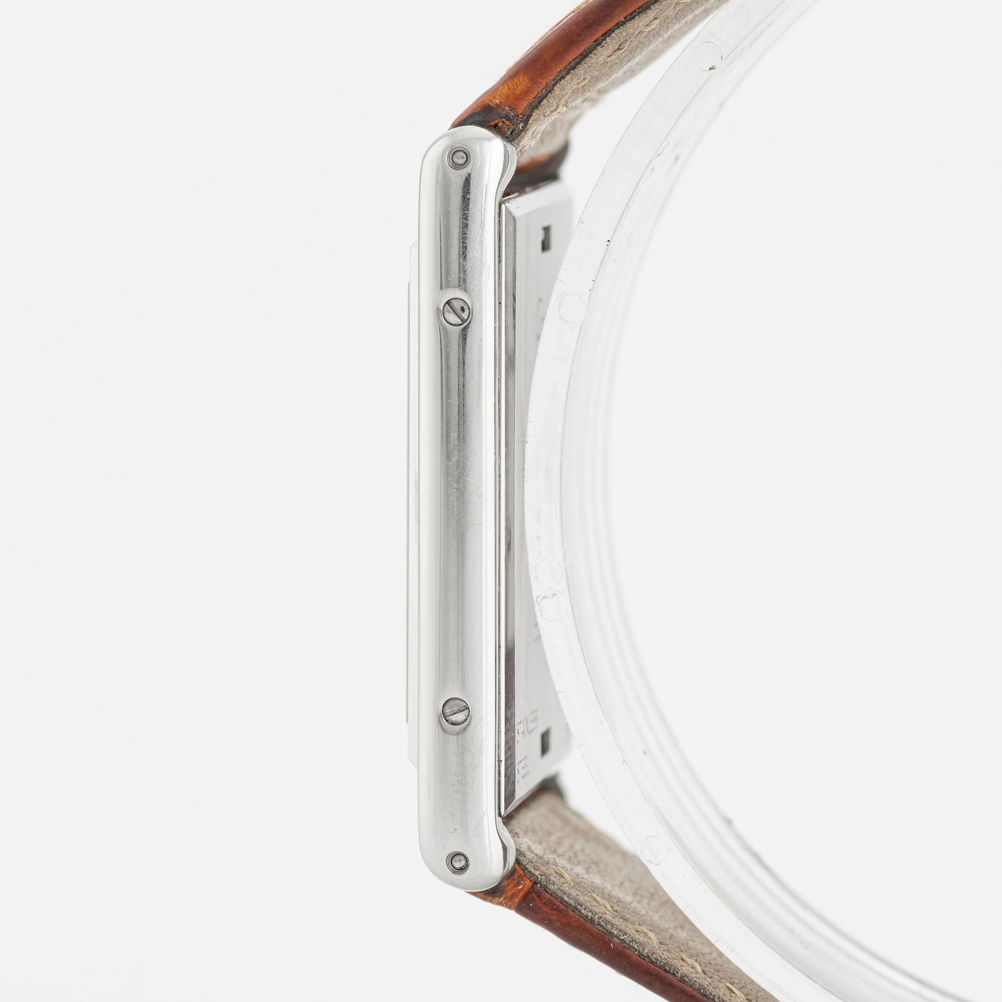 Cartier, Tank Basculante, "Mécanique", ca 2005.