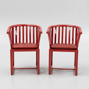 Åke Axelsson, karmstolar, 6 st "Vaxholmaren", Gärsnäs.