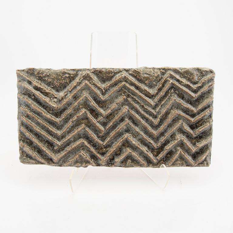 Signe Persson-Melin,  a set of trhee 1960s wall plaques.