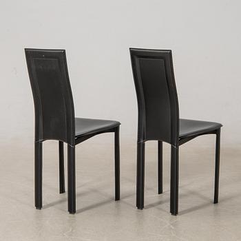 Giorgio Cattelan, chairs, 6 pieces, Italy, 1980s.
