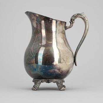 KANNA, försilvrad, rokokostil, F.B. Rogers Silver co, Usa 1800-talets slut.