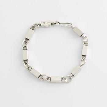 Wiwen Nilsson, armband, ring och stavkedja, sterlingsilver.
