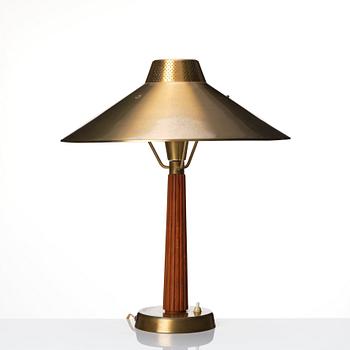 Hans Bergström, two table lamps, model "716", ateljé Lyktan, Sweden 1940-50s.