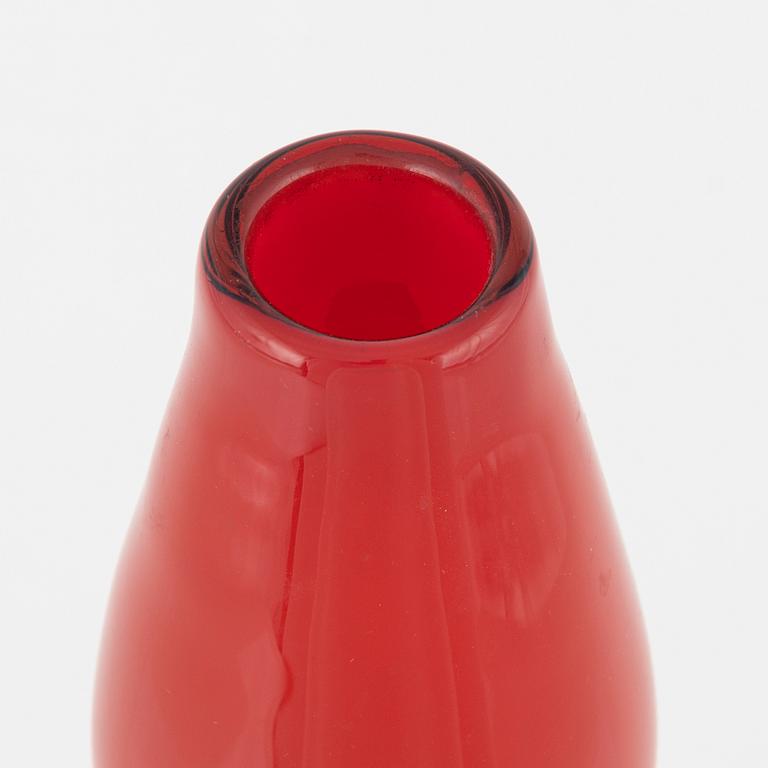 Matz Borgström, a vase, Orrefors, 1987.