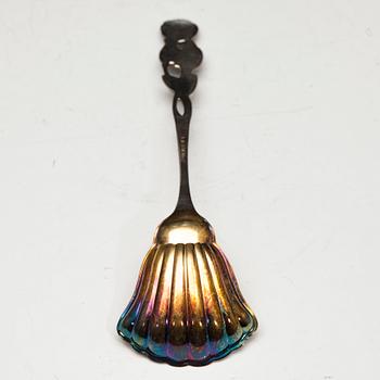 KAFFESERVIS, silver, 4 delar, Auran Kultaseppä oy, Åbo 1960-70-tal. Totalvikt 1,410 g.