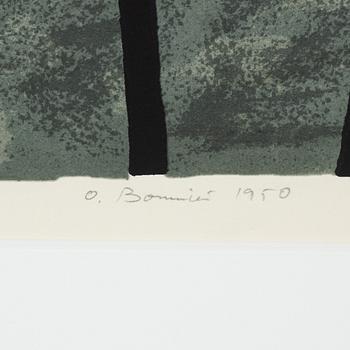 Olle Bonniér, lithograph in colours, signed and numbered EA.