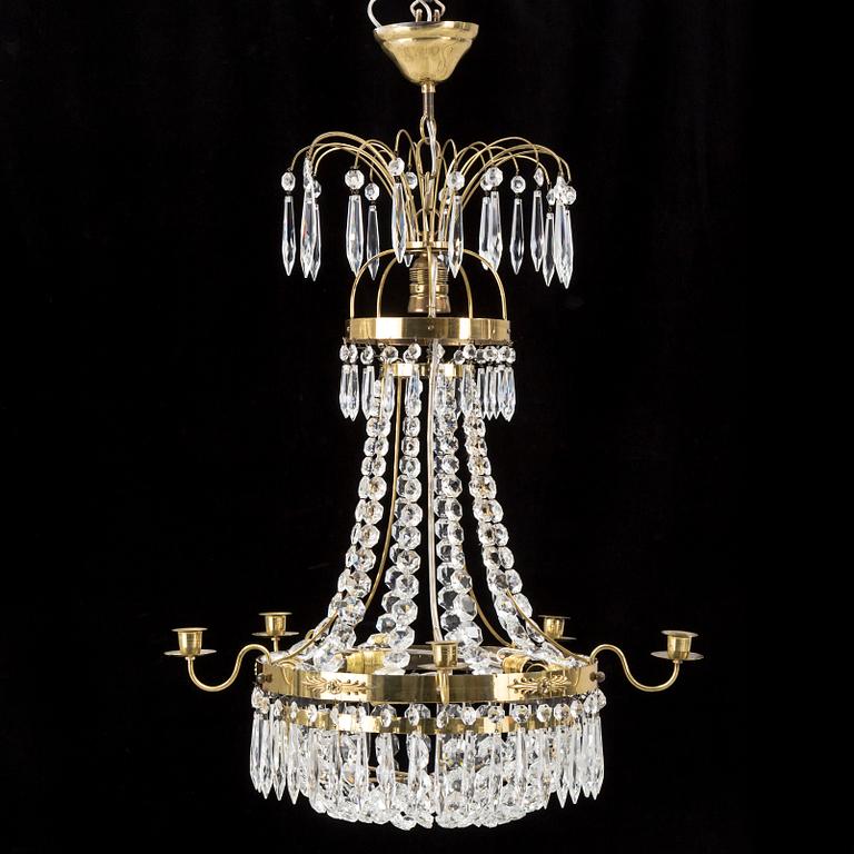 A second half of the 20th century chandelier.