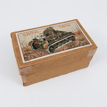 A  tinplate Gama tank Germany 1930/40s.