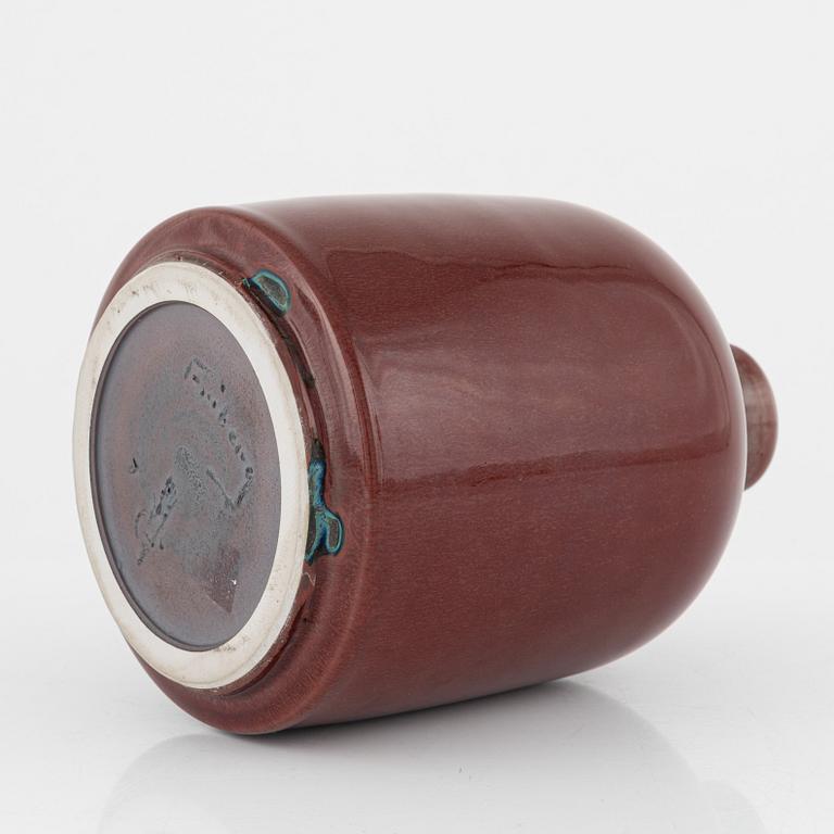 Berndt Friberg, vas, stengods, signerad Gustavsberg Studio, 1968.