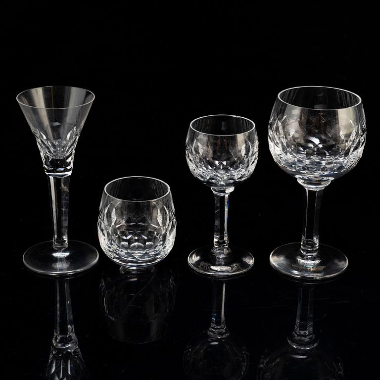 SIGURD PERSSON, a 42 piece glass service 'Gripsholm' Kosta Boda.