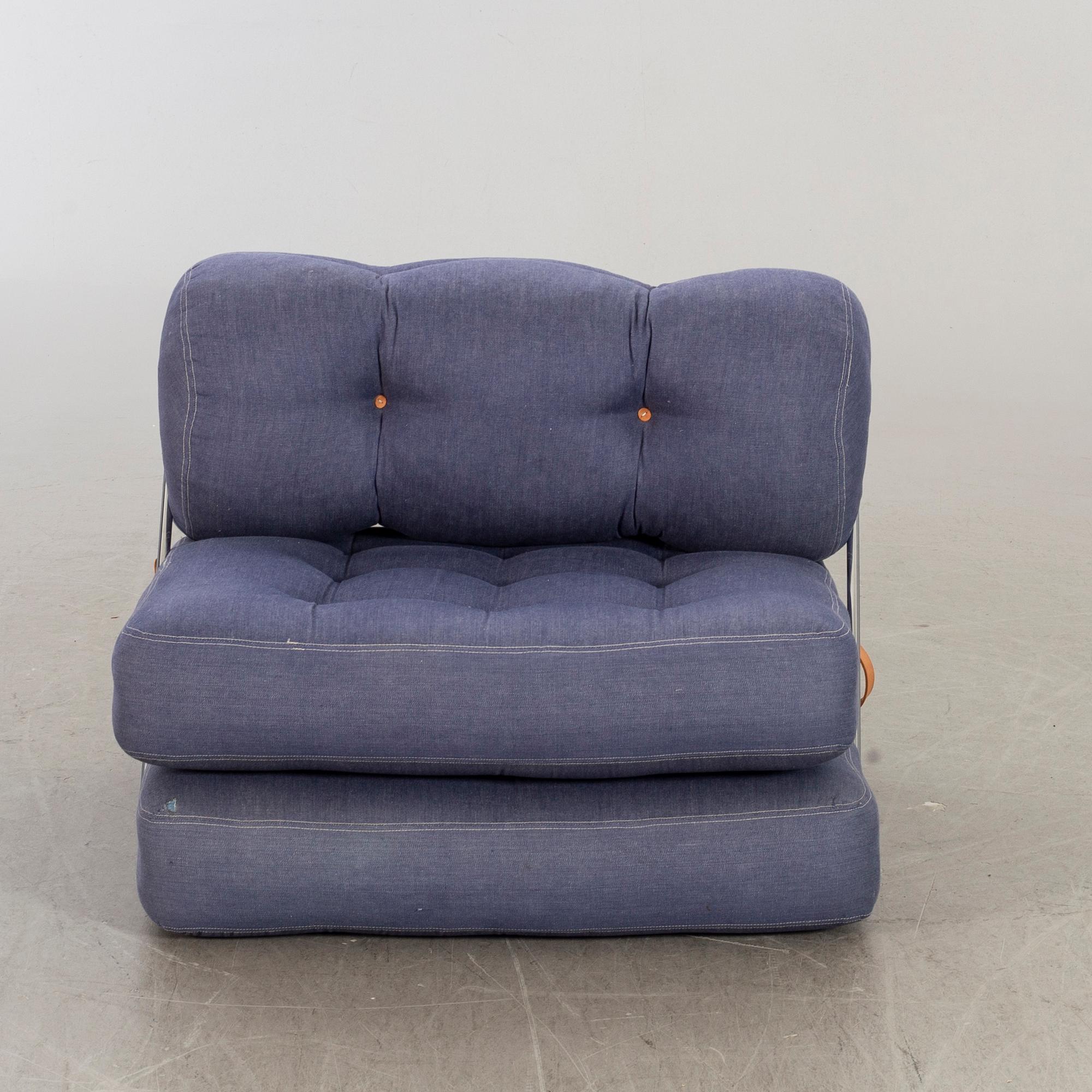 GILLIS LUNDGREN, LOUNGE CHAIR "TAJT" IKEA 1970'S.