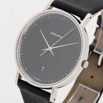 GEORG JENSEN, wristwatch, design Henning Koppel, 38 mm,