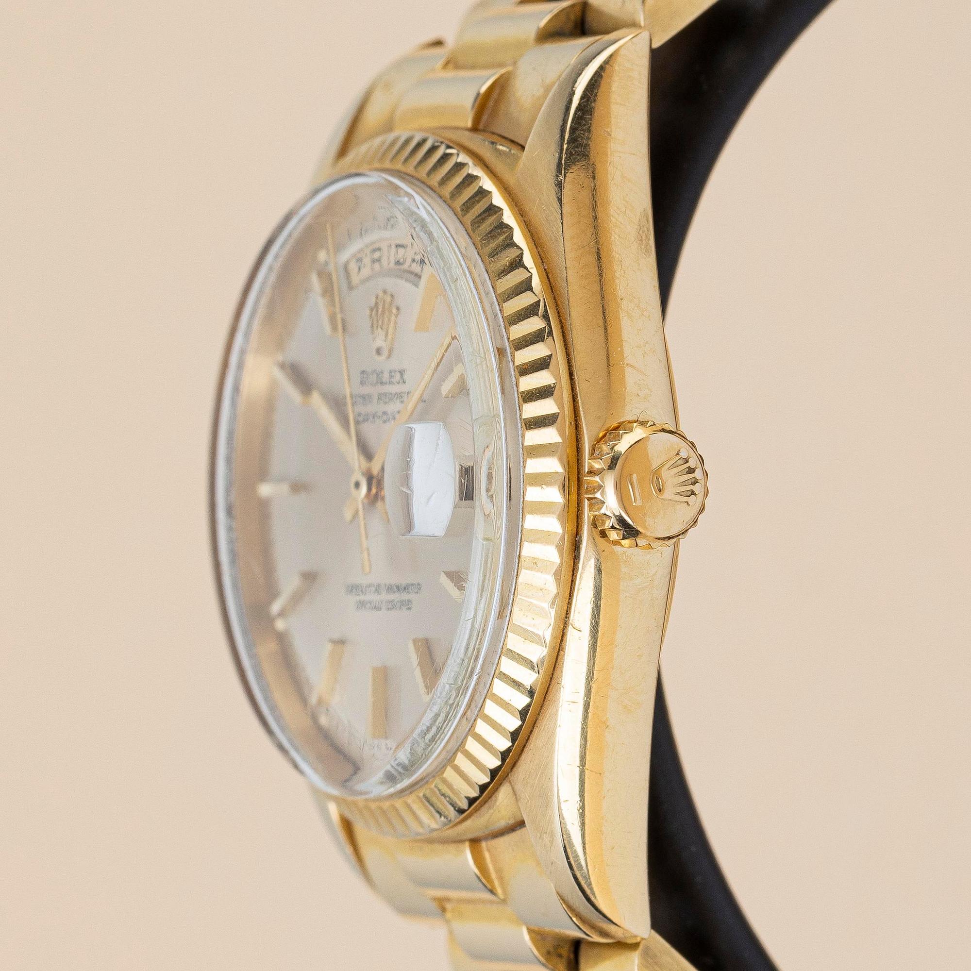 Rolex, Day-Date, "Pie-Pan", ca 1971.