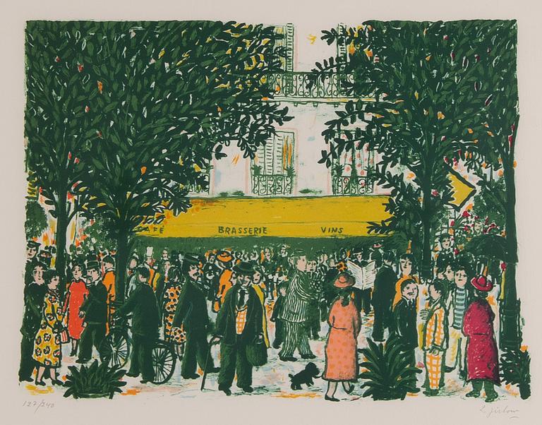 LENNART JIRLOW, lithograph in colours, 1985, signed 127/240.