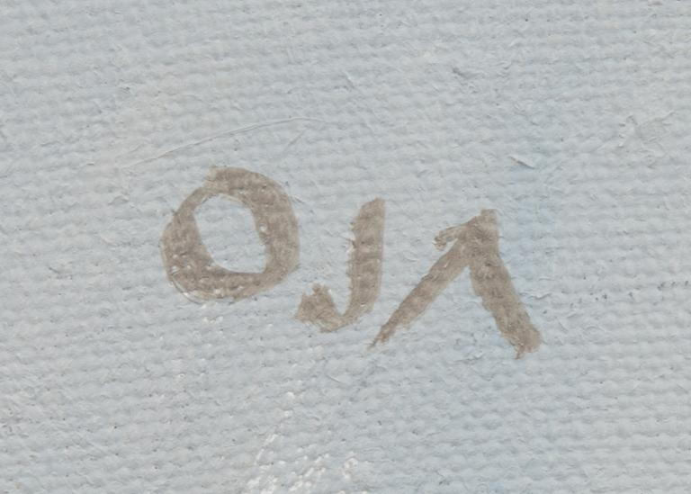 ONNI OJA, olja på duk, signerad.
