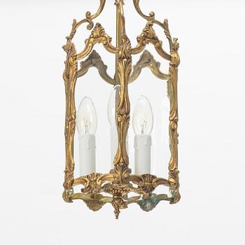 A Rococo-Style Ceiling Lantern, 20th century.