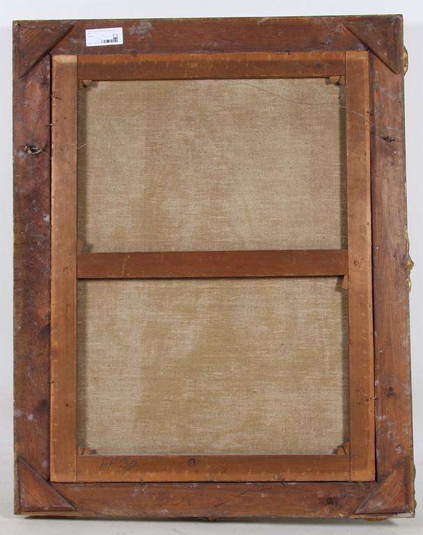 JOHAN KINDBORG, olja på duk, sign.