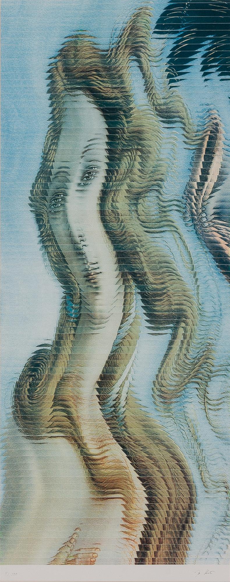 Jiri Kolár, Venus after Botticelli from: "Hommage aux Prix Nobel" (The Nobel Prize Portfolio).