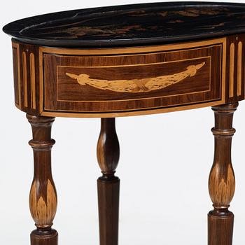 BORD, av Georg Haupt (mästare i Stockholm 1770-1784), ej signerat, Gustavianskt.