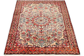 A Bidjar rug, old, a. 200 x 145 cm.