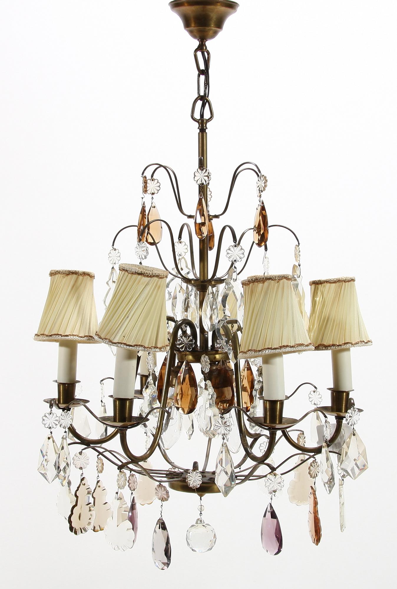 LJUSKRONA, rokokostil, 1900-tal.