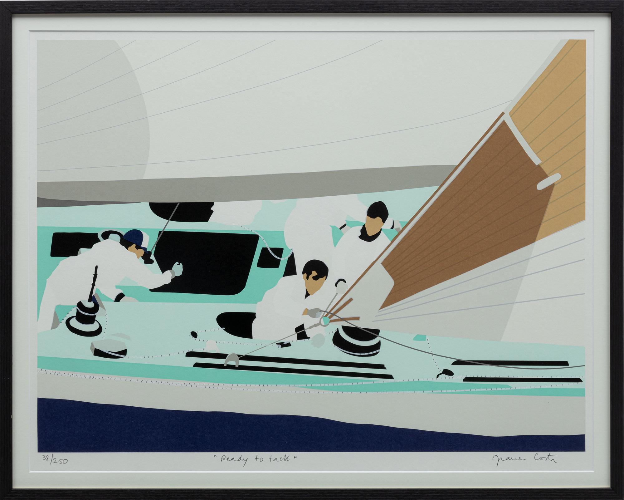 Franco Costa, "Ready to tack".