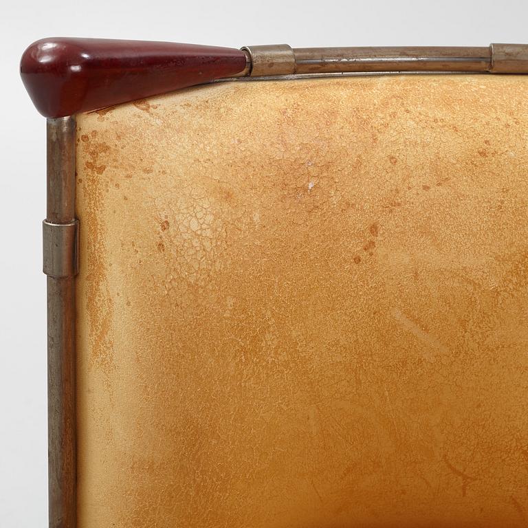 Mats Theselius, an 'Älgskinnsfåtöljen' lounge chair, Källemo, ed. 311/360, Sweden post 1991.