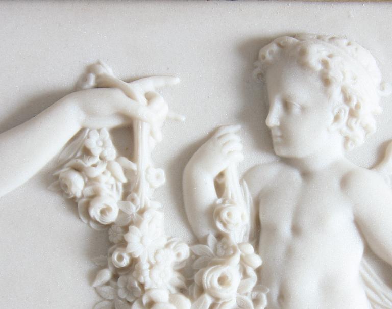 VÄGGRELIEF, kopia efter äldre förlaga.