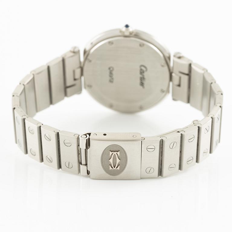 Cartier, Santos VLC, wristwatch, 32.5 mm.