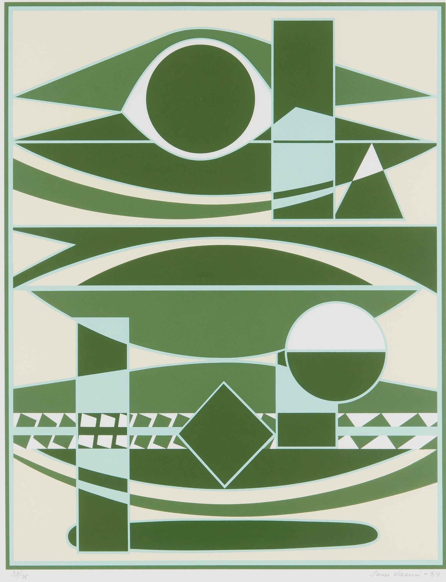 Sam Vanni, Composition.